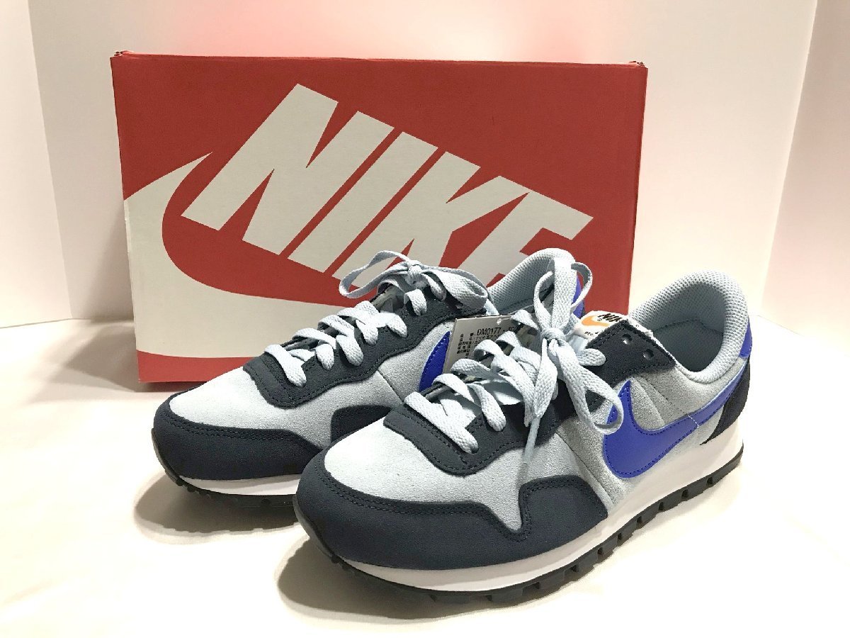 ■【YS-1】 未使用 ■ ナイキ NIKE ■ エア ペガサス 83 スニーカー 24.5cm ■ ライトブルー系 × ネイビー系 【同梱可能商品】■D_未使用品です