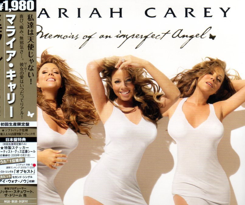 MARIAH CAREY MEMOIRS OF AN IMPERFECT ANGEL ＤELUXE EDITION 初回限定 ステッカー付 国内盤 マライア キャリー メモワール デラックス_画像1