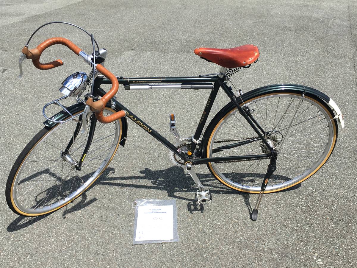 Raleigh Club Special Rare Club Special Road Bike Green Real Yahoo Auction Salling