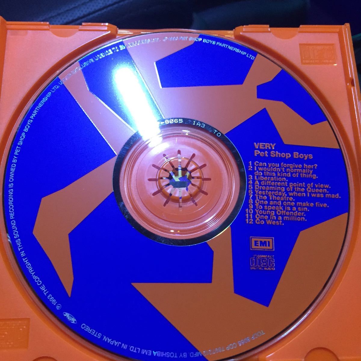 Pet Shop Boys / VERY ★ CD ★ 中古即決 送料無料です！！_画像4