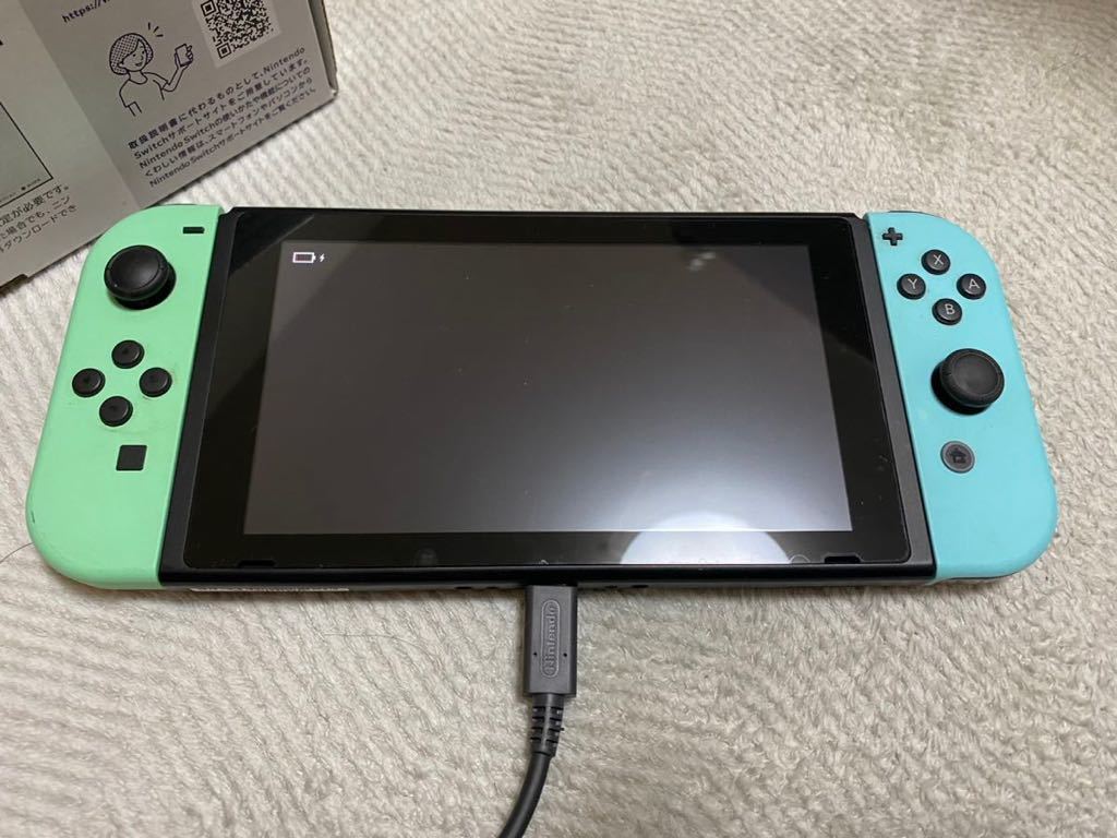 Sản phẩm 1円～ 任天堂 Nintendo Switch スイッチ 本体 あつまれ