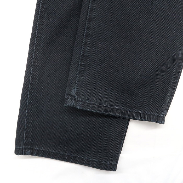 古着 ディッキーズ Dickies ワーク ブラックデニムパンツ ジーンズ ジーパン サイズ表記：W36L34 gd66307の画像6