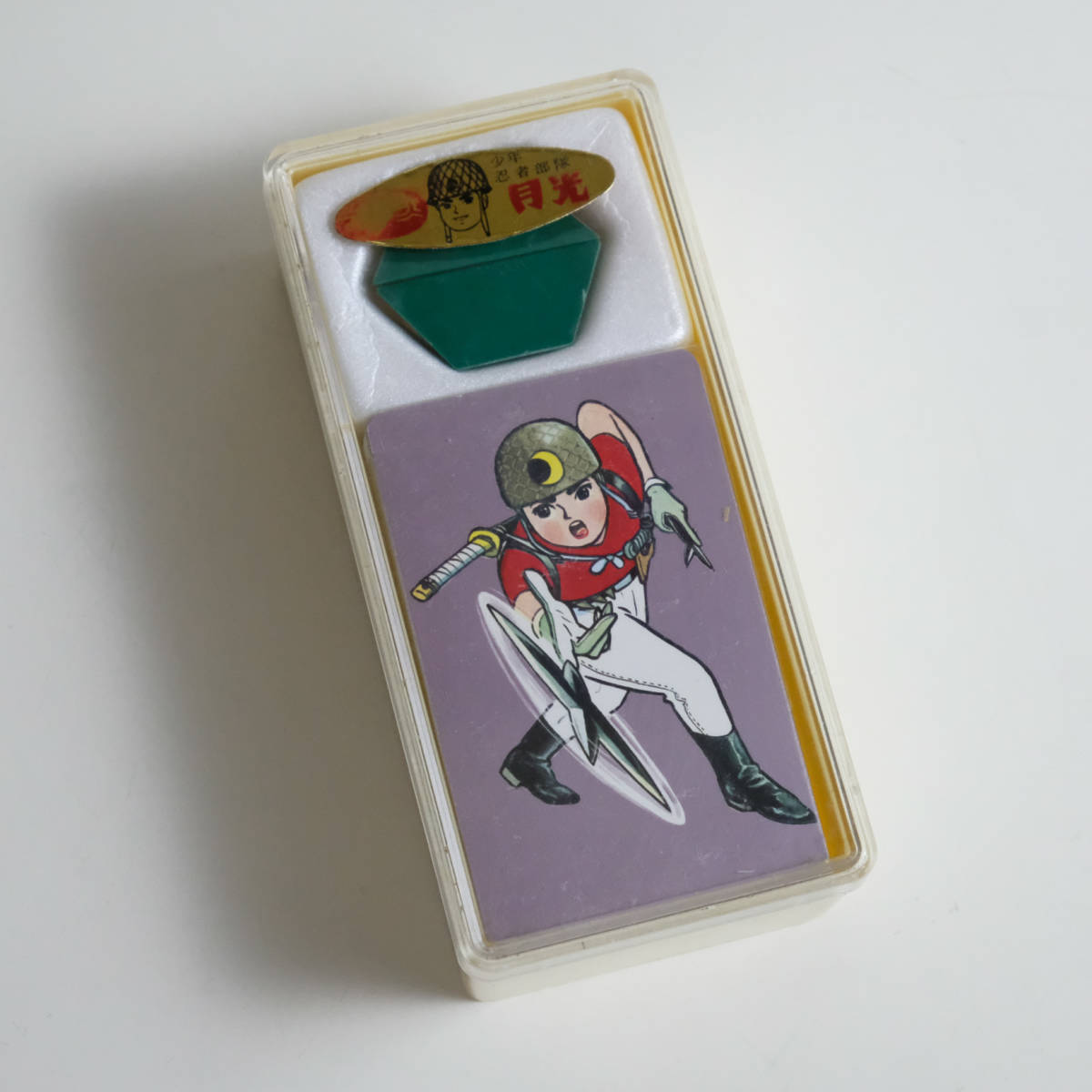 未開封 当時物 少年忍者部隊 月光 エース トランプ 昭和レトロ PLAYING CARDS コレクション _画像1