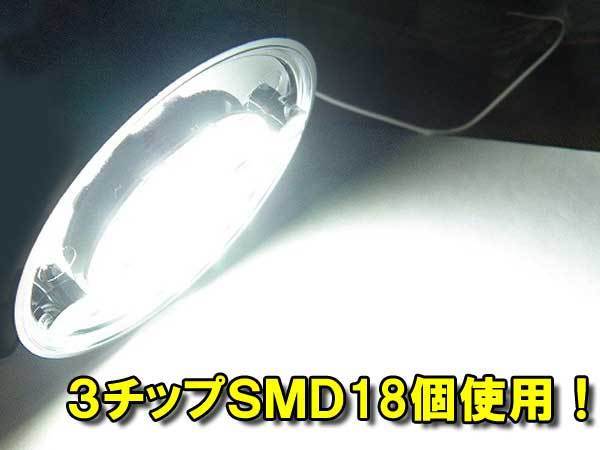 ストロボ機能付！18SMD ５４連★トラックサイドマーカー 点滅 フラッシュマーカー ２個_画像2