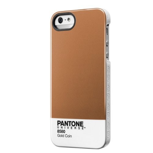 スマホケース カバー iPhoneSE(第一世代) 5 5s Case Scenario ハード PANTONE UNIVERSE Gold Coin ゴールドコイン_画像1