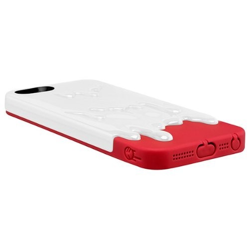 スマホケース カバー iPhoneSE(第一世代) 5 5s SwitchEasy クリスマス カラー ホワイト 白 レッド 赤 保護フィルムMelt Christmas Edition_画像4