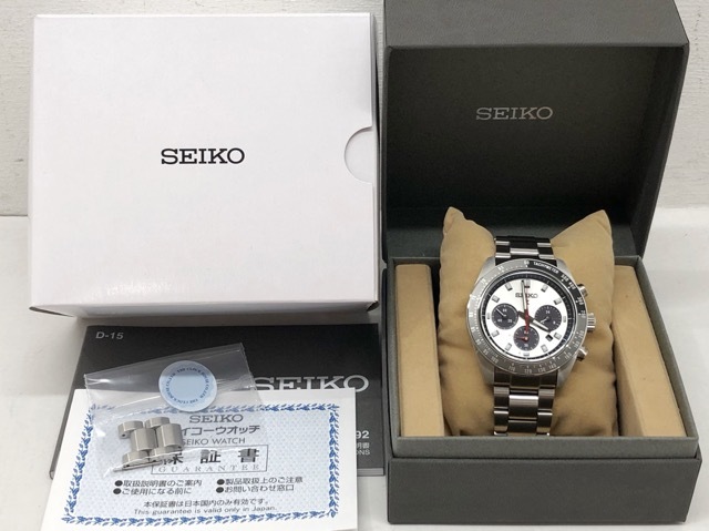 予約販売】本 E◇即決◇ SEIKO V192-0AH0 SBDL095 / ソーラークォーツ