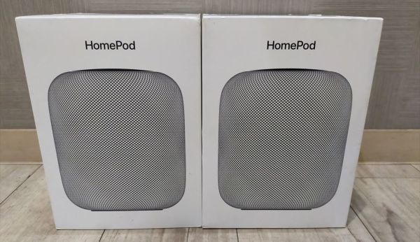 アップル社製 Apple HomePod 第1世代 2台セット 約9万円 スペース