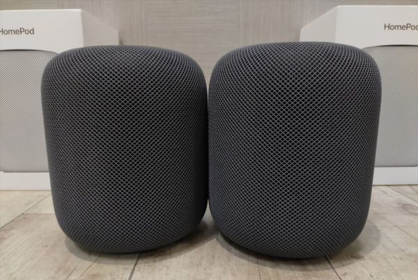 アップル社製 Apple HomePod 第1世代 2台セット 約9万円 スペース