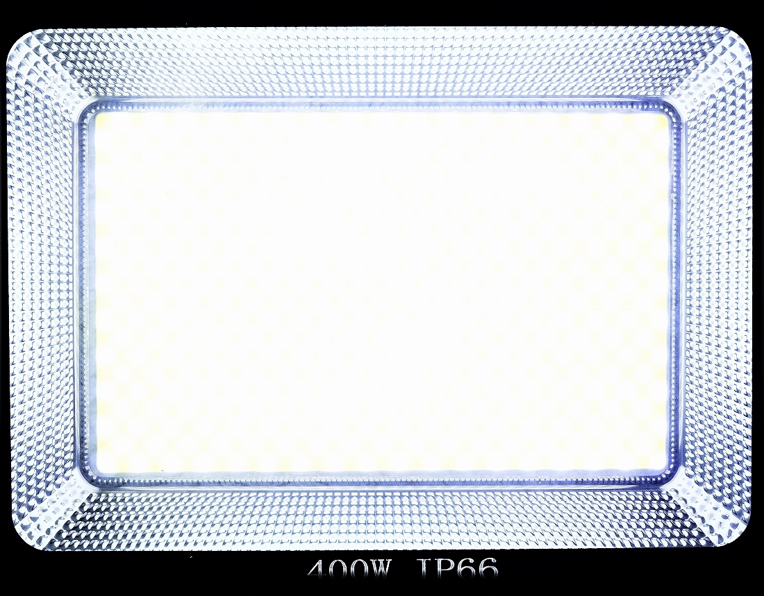 10台セット！【特大COBチップ搭載】LED50W投光器 6500K白色 IP66 屋外照明！_※COB400Wにて発光