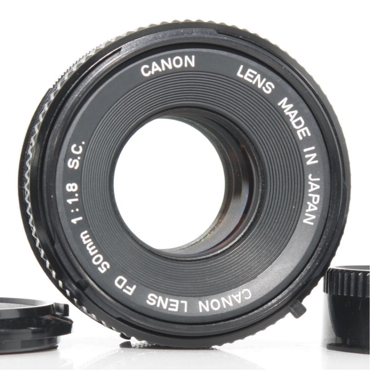 整備品　キャノン　Canon FD 50mm f1.8 S.C. 単焦点レンズ　オールドレンズ　FDマウント