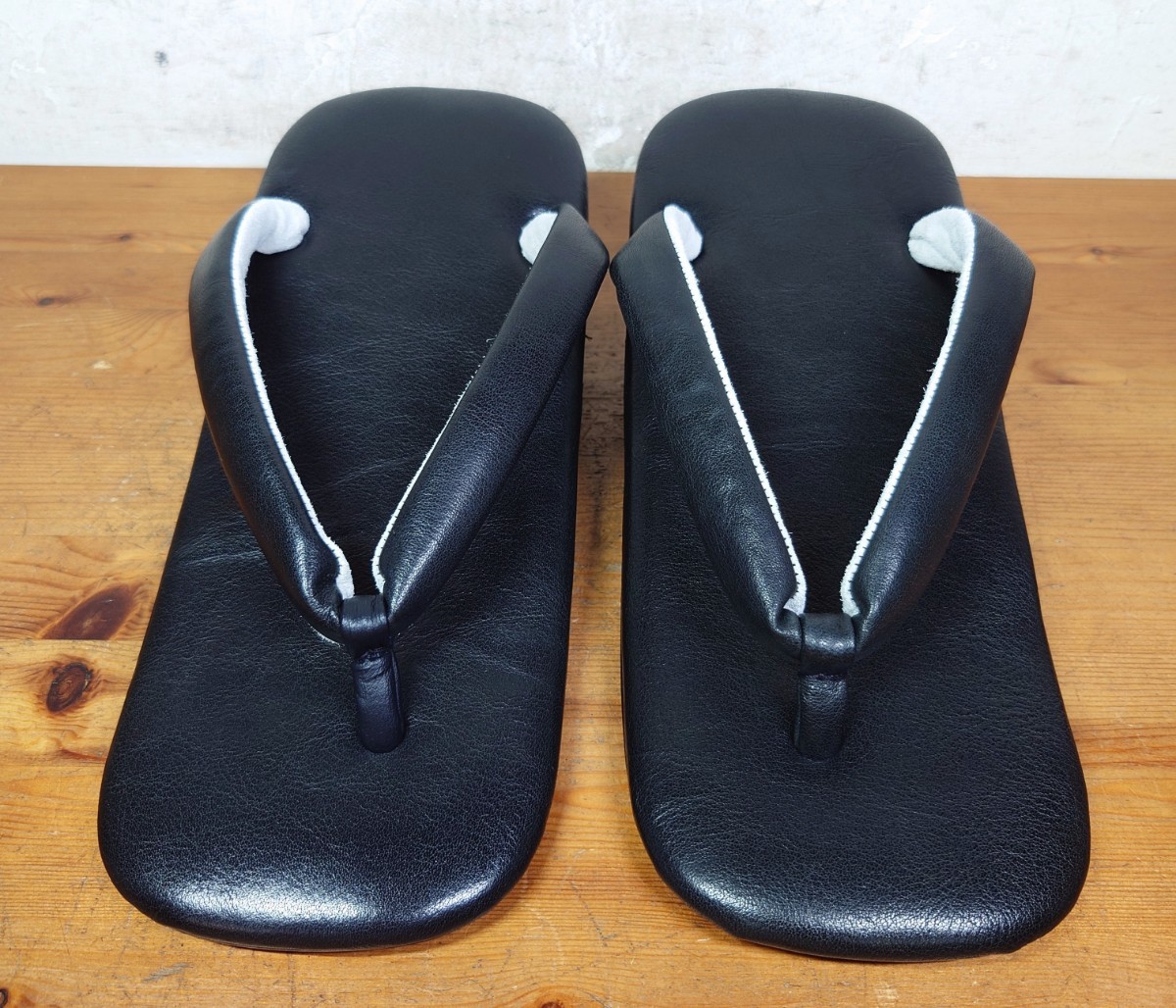 [ unused / free shipping ] made in Japan Yamato atelier Tochigi leather sandals setta seta9 size 27-27.5cm corresponding sandals black /hender scheme junya watanebe liking .