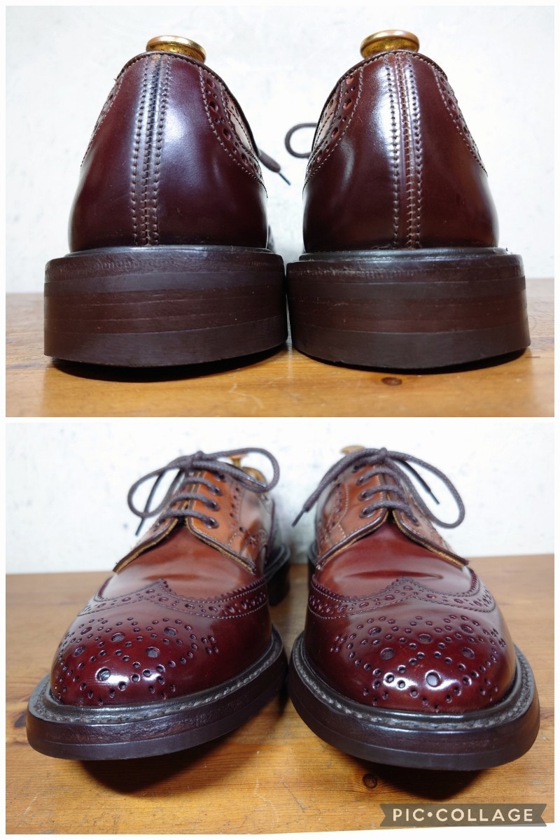 色々な Fit.5 US10 ウィングチップ フルブローグ Tricker's