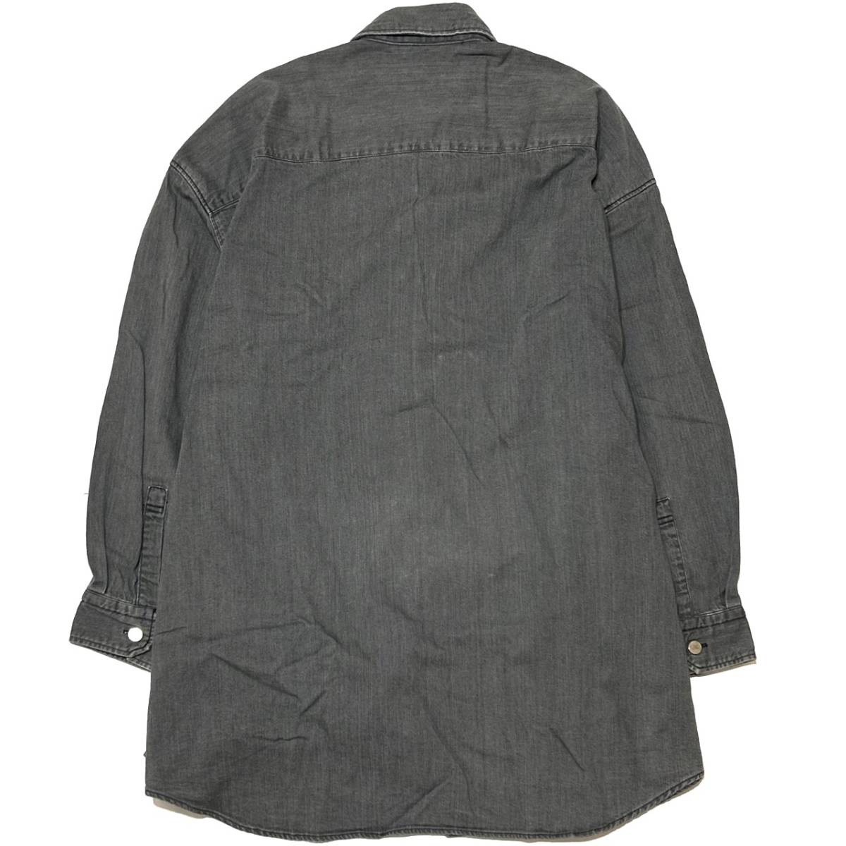 MB высокого уровня Denim рубашка пальто осветлитель L черный Attachment 