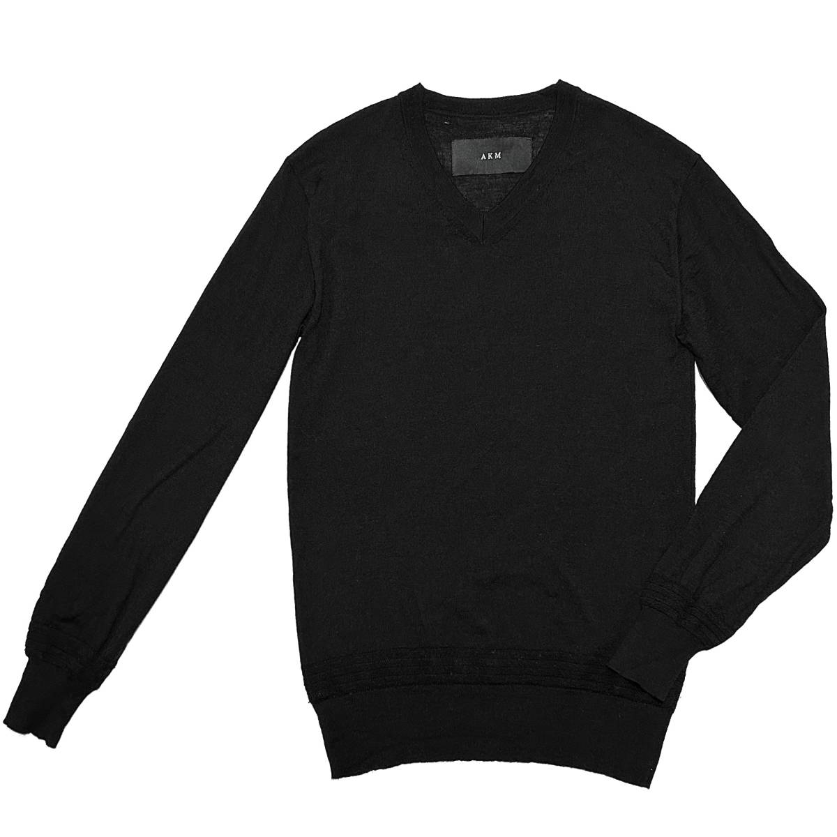 定価4.3万AKM MERINO WOOL DIAMOND KNIT M ニット-