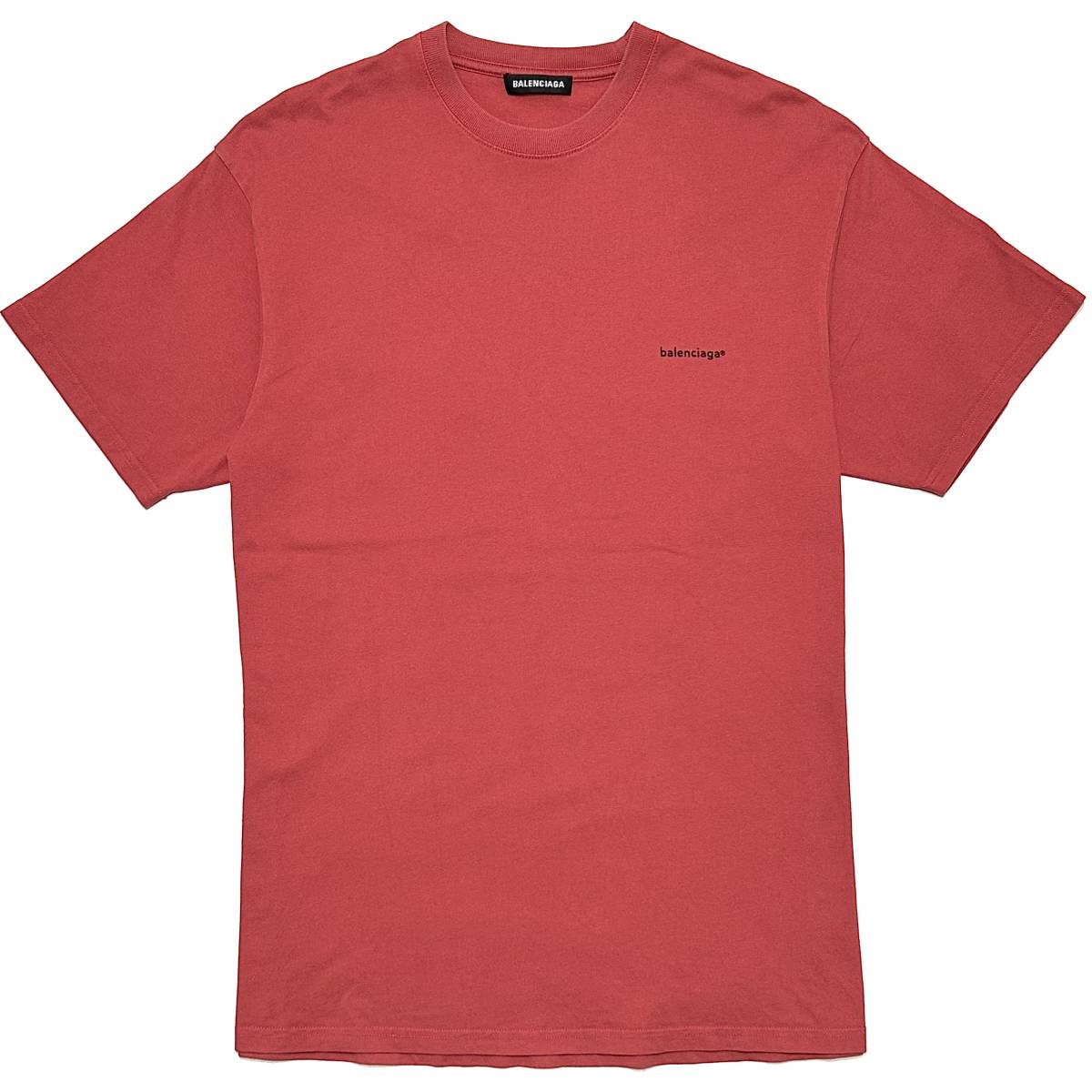 国内正規品 定価8万 BALENCIAGA Copyright Logo OVERSIZE T-shirts XS 男女兼用　バレンシアガ  コピーライトロゴオーバーサイズ半袖Tシャツ