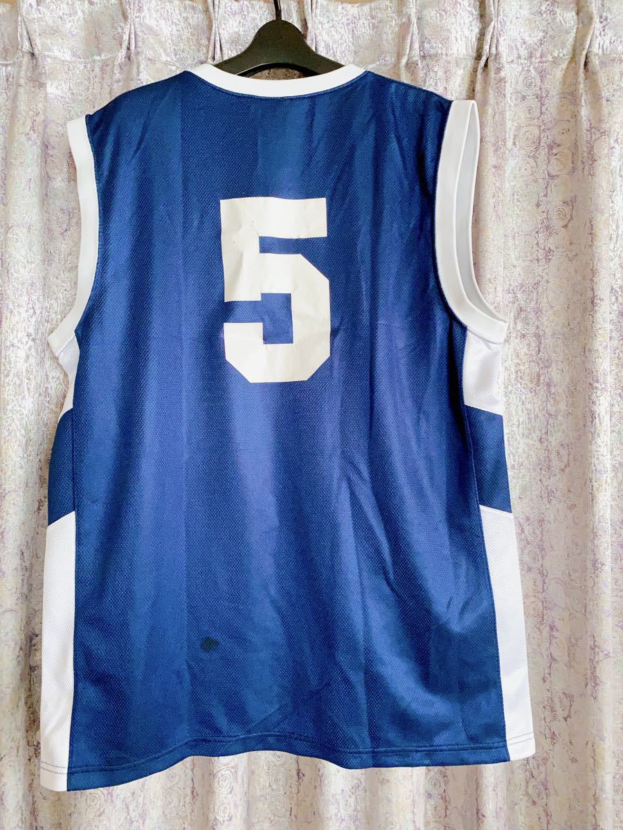 バスケットボール ユニフォーム 京都 代表 国体 選抜 タンクトップ バスタン ゲームシャツ タンク バスケ 関西 支給 実使用 ウェア 非売品_画像2