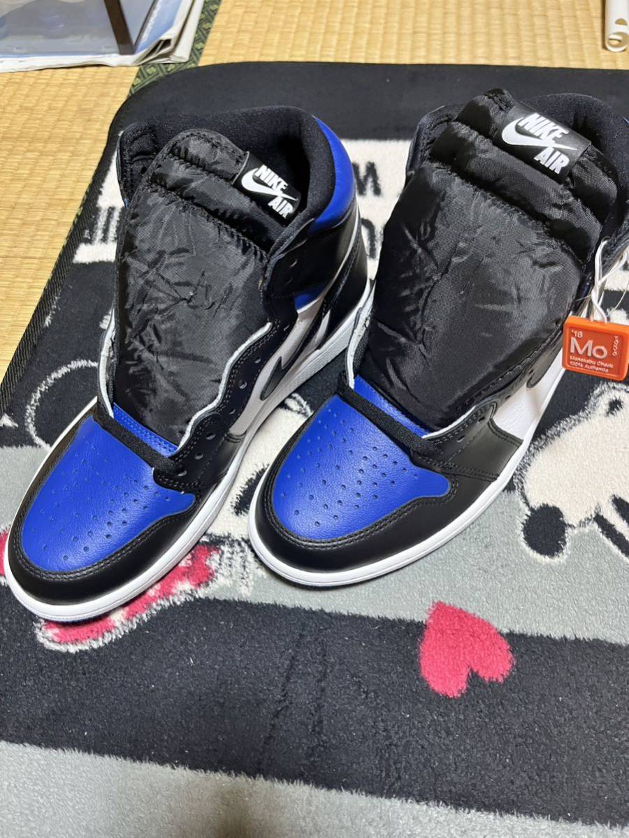 国内正規 新品未使用 NIKE AIR JORDAN 1 RETRO HIGH OG ROYAL TOE