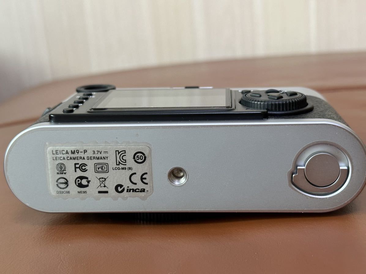 極美品 CCD交換対策済み ライカ M9-P ボディ シルバークローム Leica