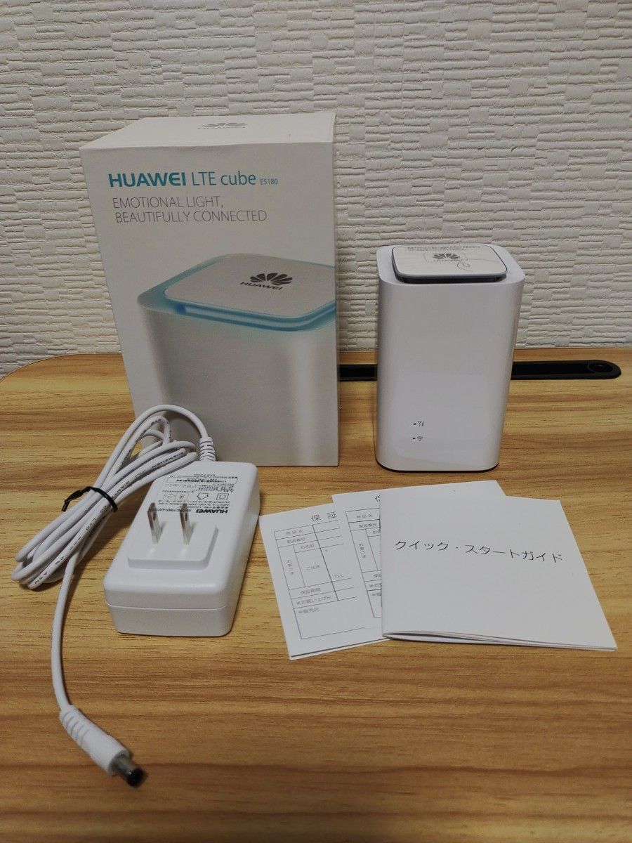 HUAWEI LTE CUBE E5180 Wi-Fiルーター 据え置き型 SIMフリー