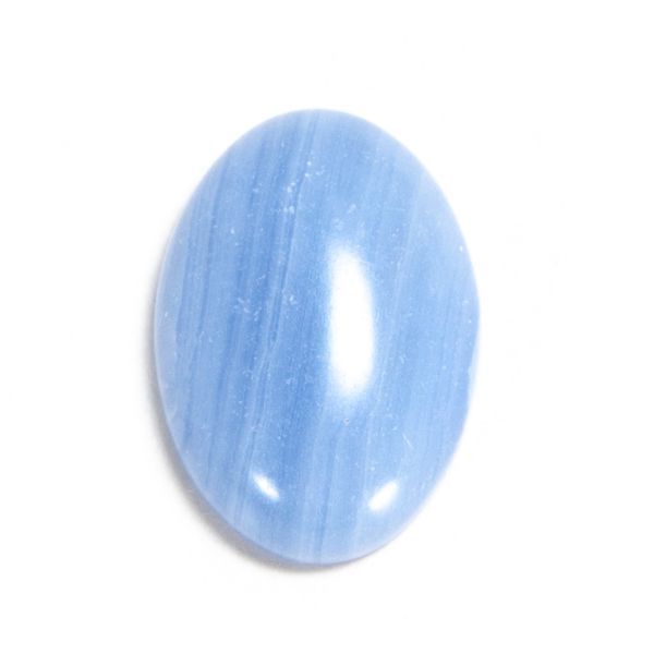 ライト インディゴ ブルー アゲート　天然薄藍瑪瑙石　ルース　5石セット　未使用品_画像9