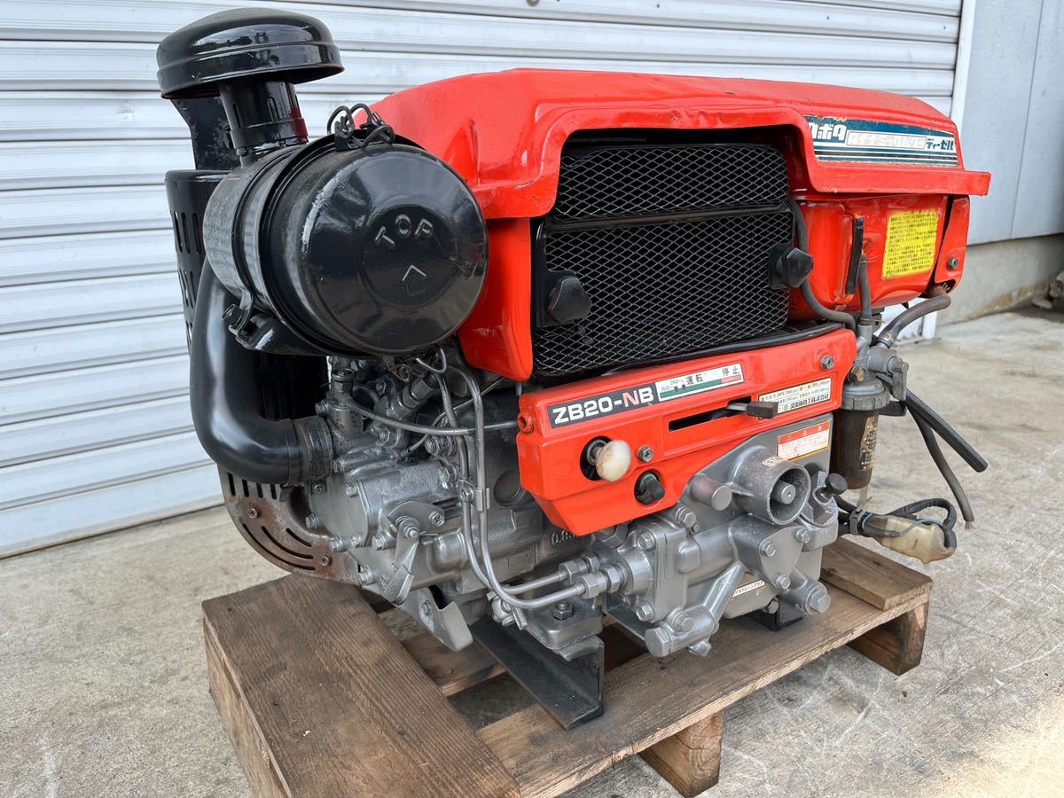 クボタディーゼルエンジン ZB20-NB 水冷ディーゼル セル付き