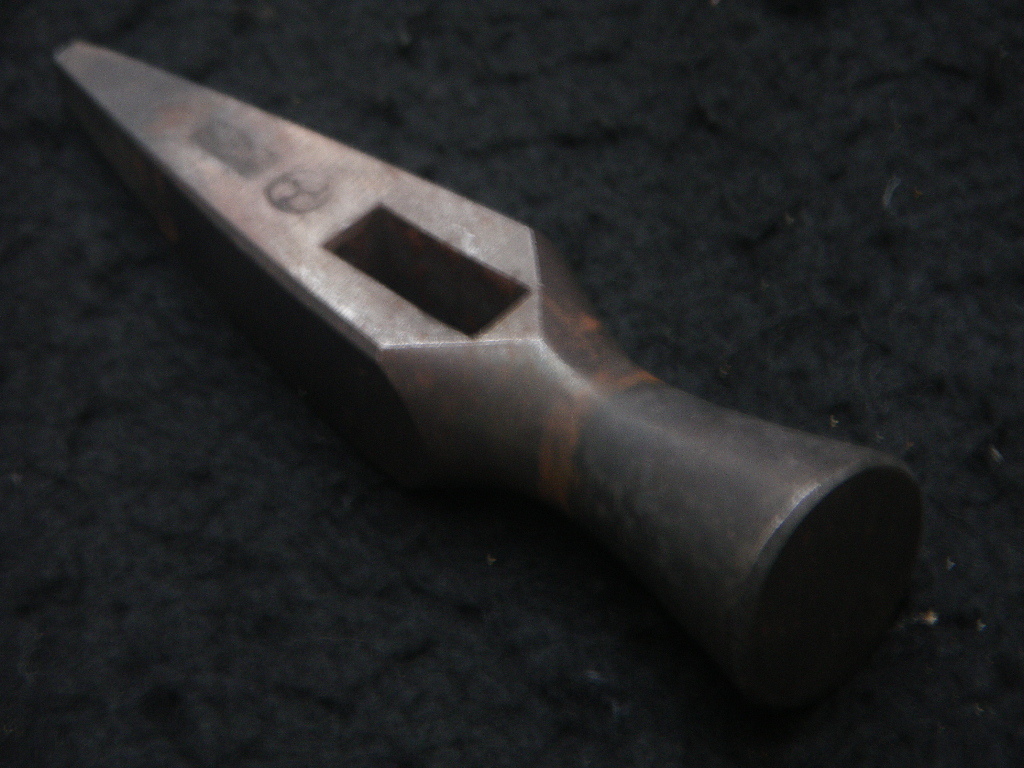 172g　鎚長101㎜　舟手玄能　玄翁　日本製　Japan　Tool　Ship carpenter　hammer　ハンマー　聖冠_画像6
