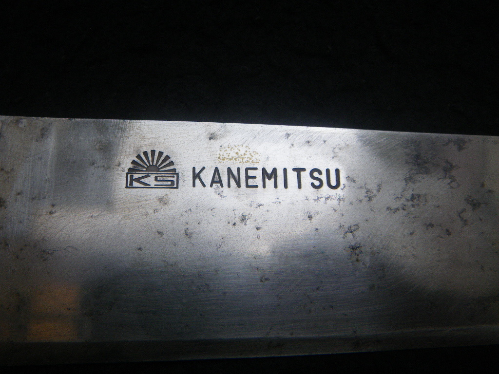 273㎜ 牛刀包丁 洋包丁 シェフナイフ KANEMITSU 日本製 Japan chefknifeの画像10