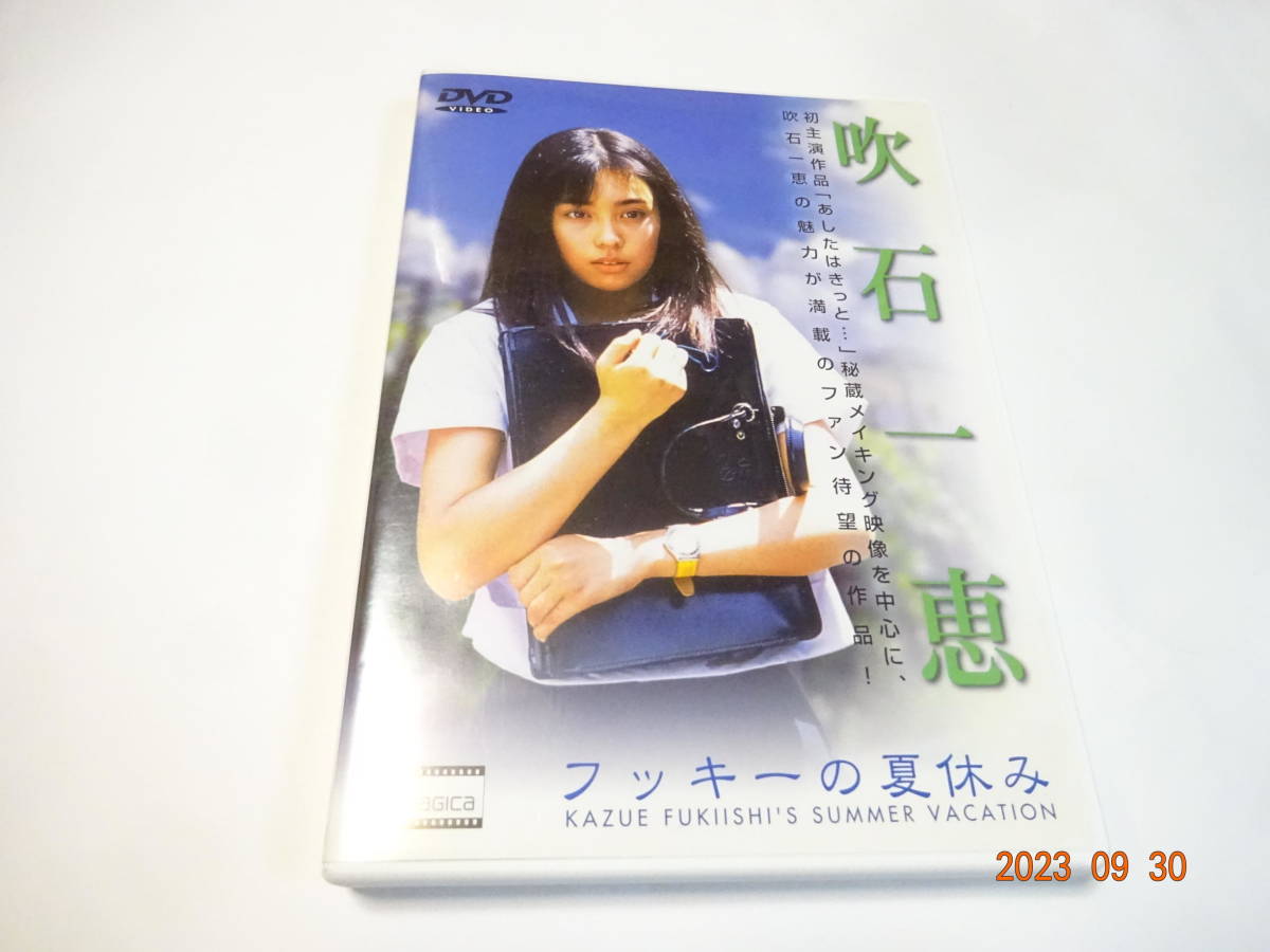 DVD 吹石一恵 フッキーの夏休み セル版 2001年_画像1