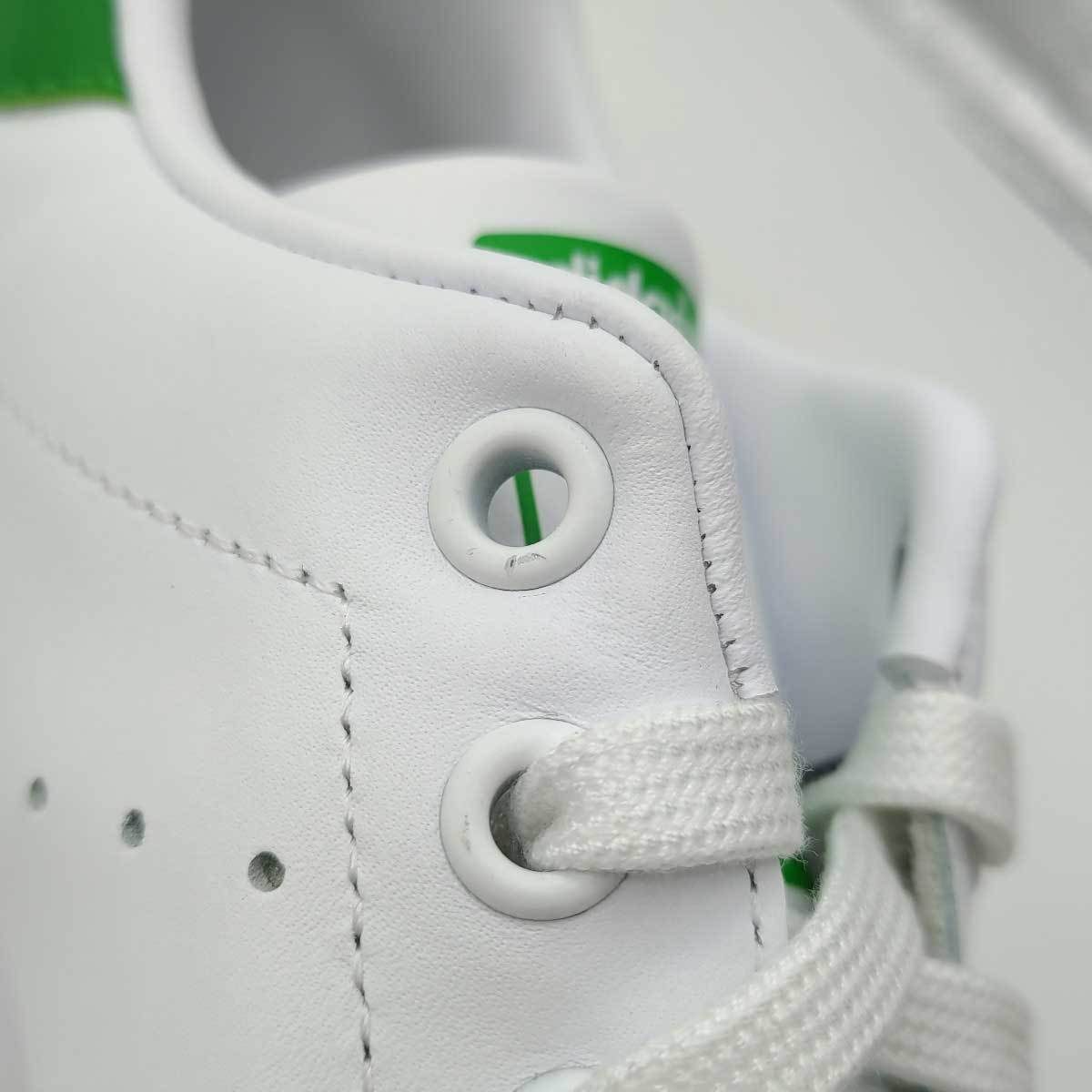 [ used ] Adidas Stansmith sneakers STAN SMITH leather 26.5cm white x green M20324 men's ADIDAS 2019 year made 