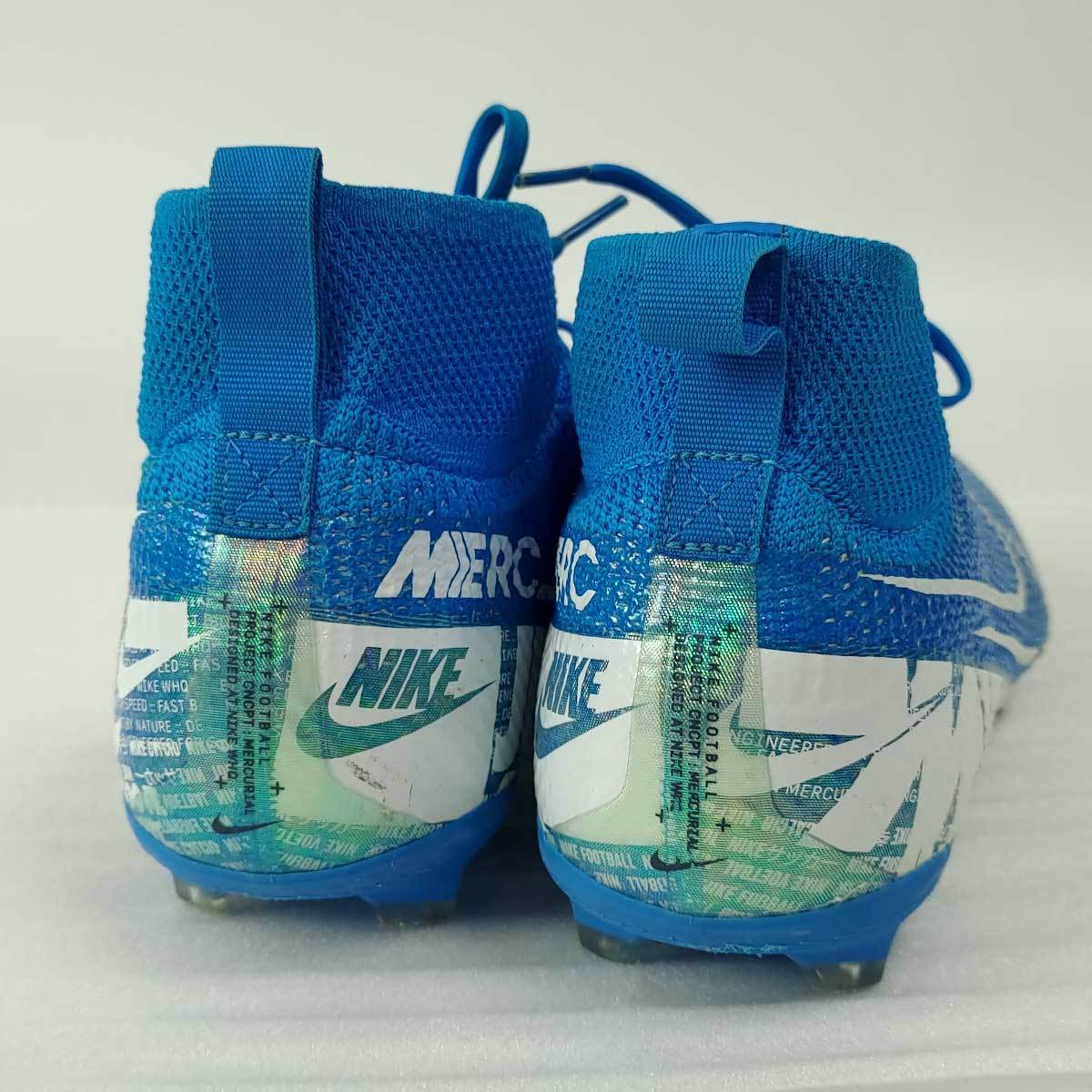 【中古】ナイキ サッカースパイク MERCURIAL マーキュリアル スーパーフライ 7 エリート SUPERFLY 7 ELITE FG 23.5cm キッズ NIKE ジュニア_画像3