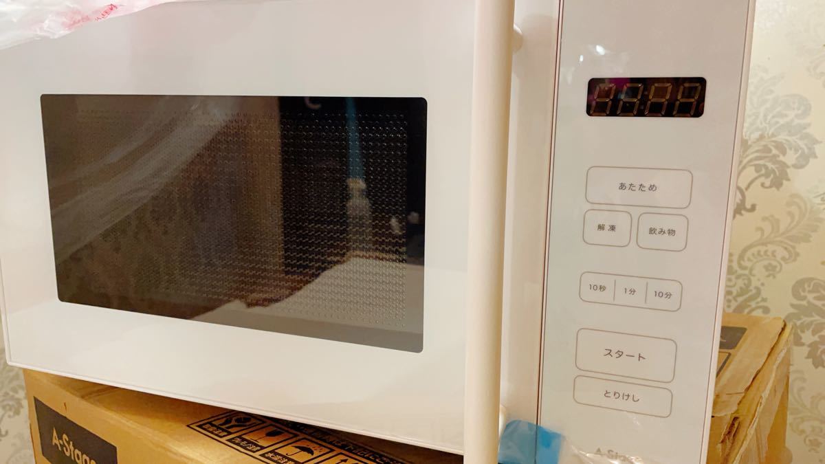 独特の上品 A-Stage DRF-S18HFA-W 電子レンジ(2022/6)電子レンジ 電子