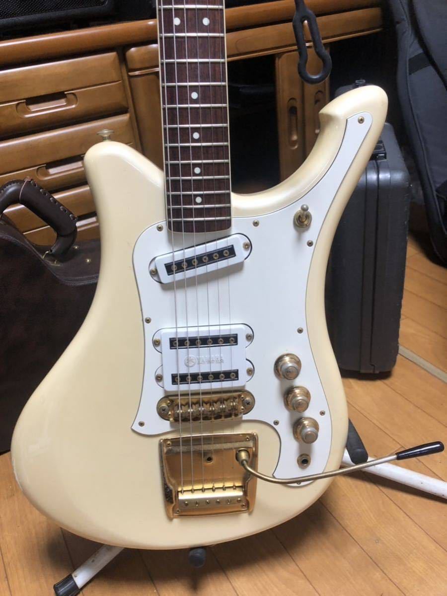 ヤマハ　yamaha SG-7 with hard case. 20th 1986製　現状優先のジャンク扱い_画像2