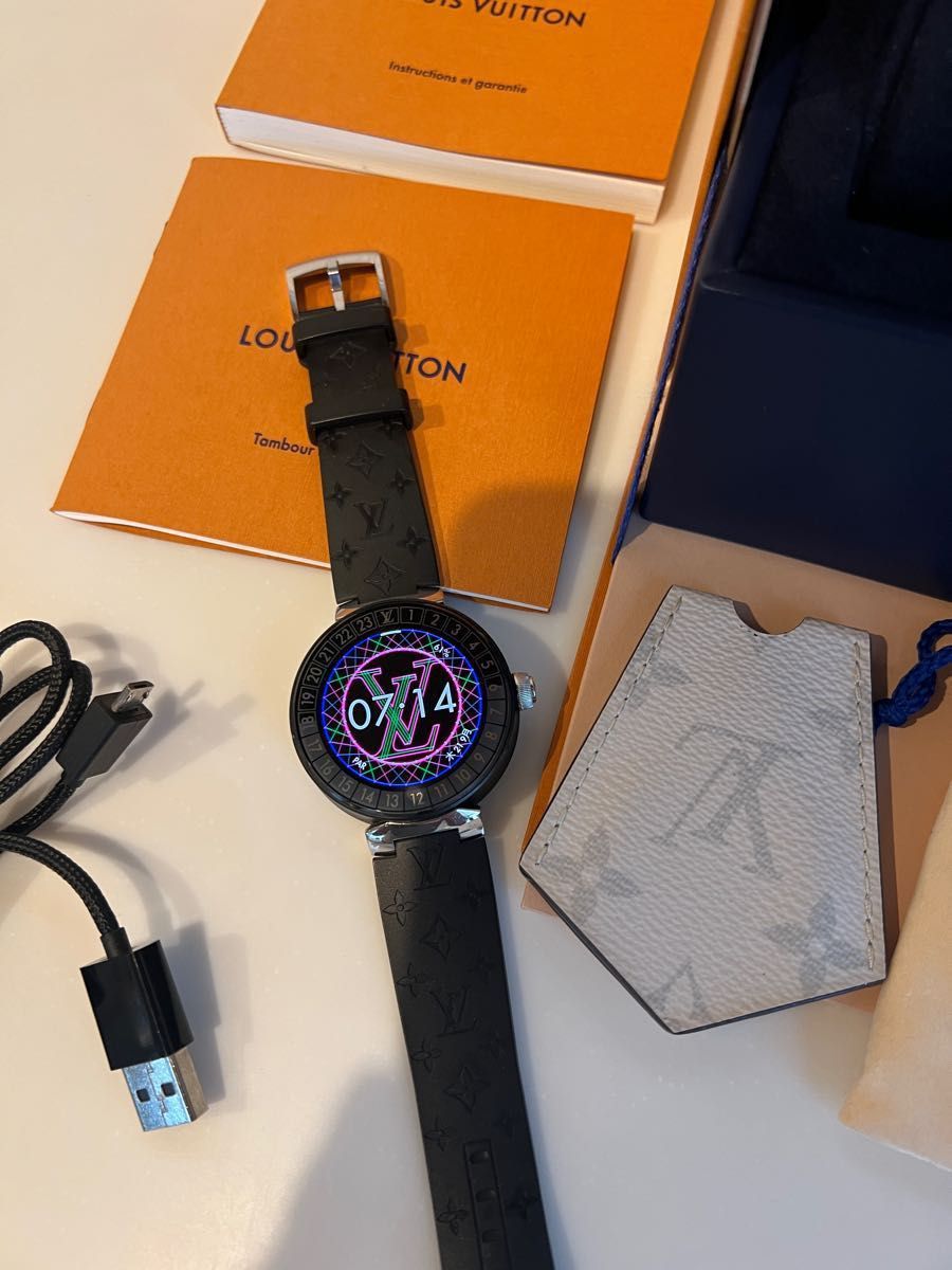 LOUIS VUITTON - ルイヴィトン 美品 タンブールホライゾン V2 LOUIS VUITTON - ルイヴィトン 美品 タンブールホライゾン V2