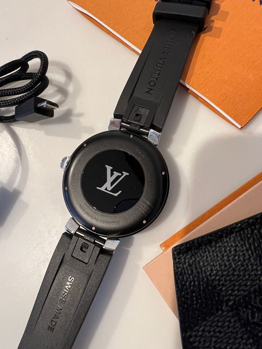 ルイヴィトン　タンブールホライゾン　V2  マットブラック　モノグラム　スマートウォッチ LOUIS VUITTON