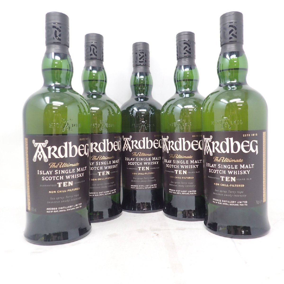 【セット】アードベッグ 10年 700ml 46％ ARDBEG 5本セット【V】の画像1