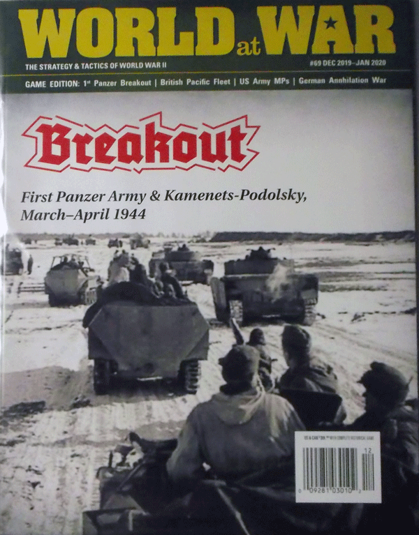 DG/WORLD AT WAR NO.69/BREAKOUT,FIRST PAZER ARMY&KAMENETS-PODOLSKY,MARCH-APRIL 1944/駒未切断/日本語訳無し