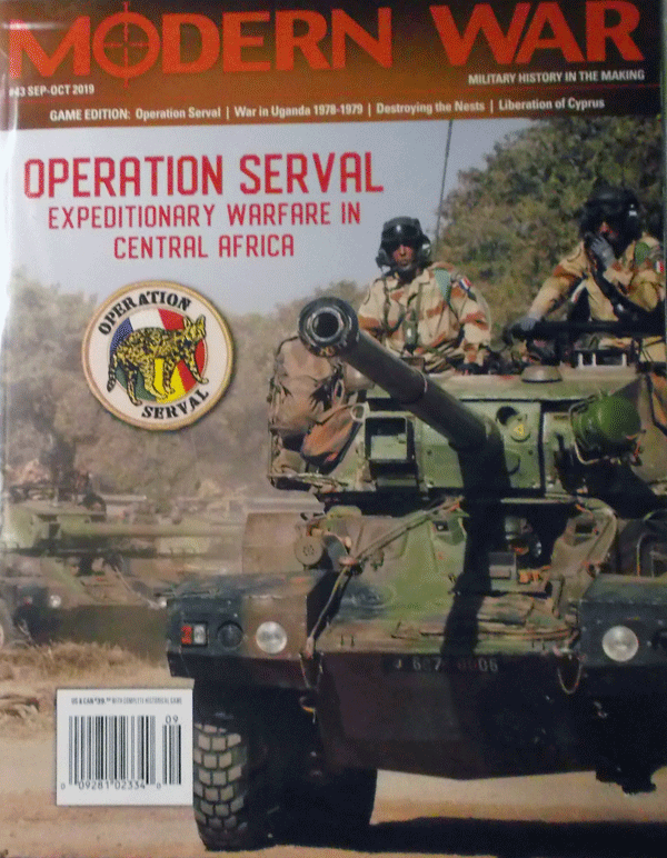 DG/MODERN WAR NO.43/OPERATION SERVAL/EXPEDITIONARY WARFARE IN CENTRAL AFRICA/駒未切断/日本語訳無し