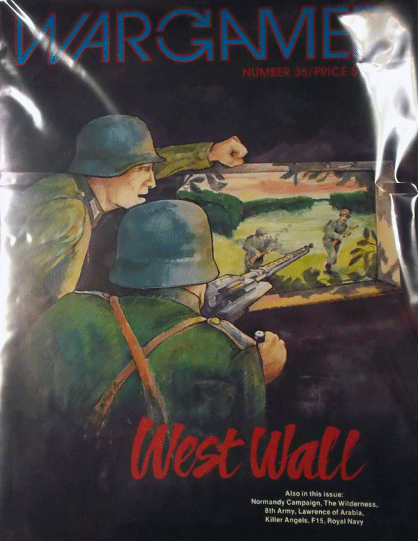 3W/WARGAMER NO.35/WEST WALL/駒未切断/日本語訳無し