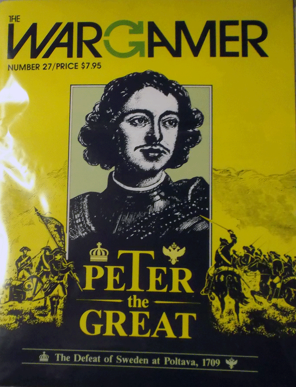 3W/WARGAMER NO.27/PETER THE GREAT/駒未切断/日本語訳無し