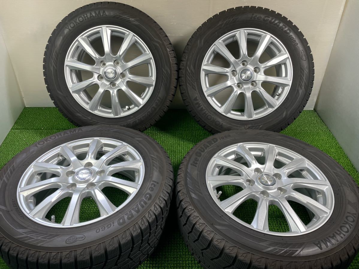 JOKER 16インチ　6.5J +53 5穴/114.3 ヨコハマ　ice GUARD iG60 215/60R16 95Q 4本　オデッセイ ヴェゼル エスティマ ノア ヴォクシー_画像1