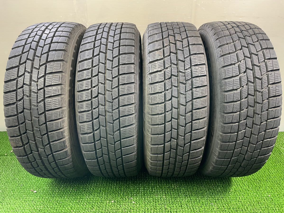 美品 社外品 15インチ　6.5J 5穴/100 +40 GOODYEAR ICE NAVI6 195/65R15 91Q 2019年　4本　プリウス カローラツーリング 平座_画像6