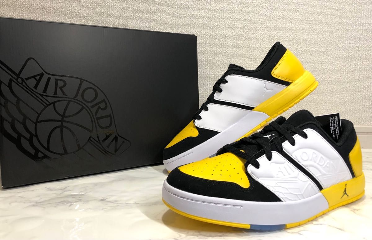 新品　Nike Jordan Nu Retro 1 Black Varsity Maize DV5141-017 27.5cm