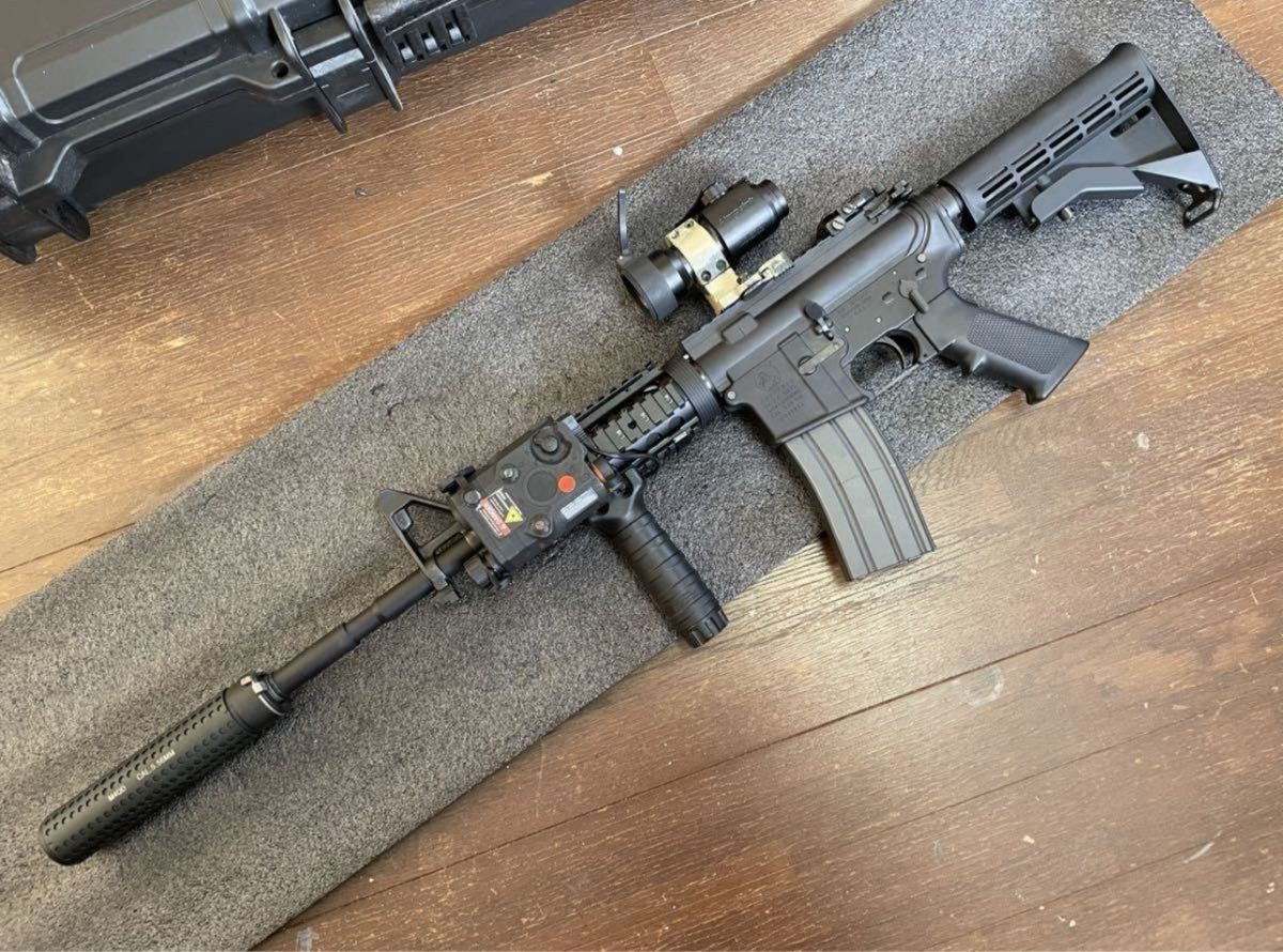 東京マルイ M4 MWS 外装カスタム GBB ガスブローバック ガスガン 東京マルイ M4 MWS 外装カスタム GBB ガスブローバック ガスガン