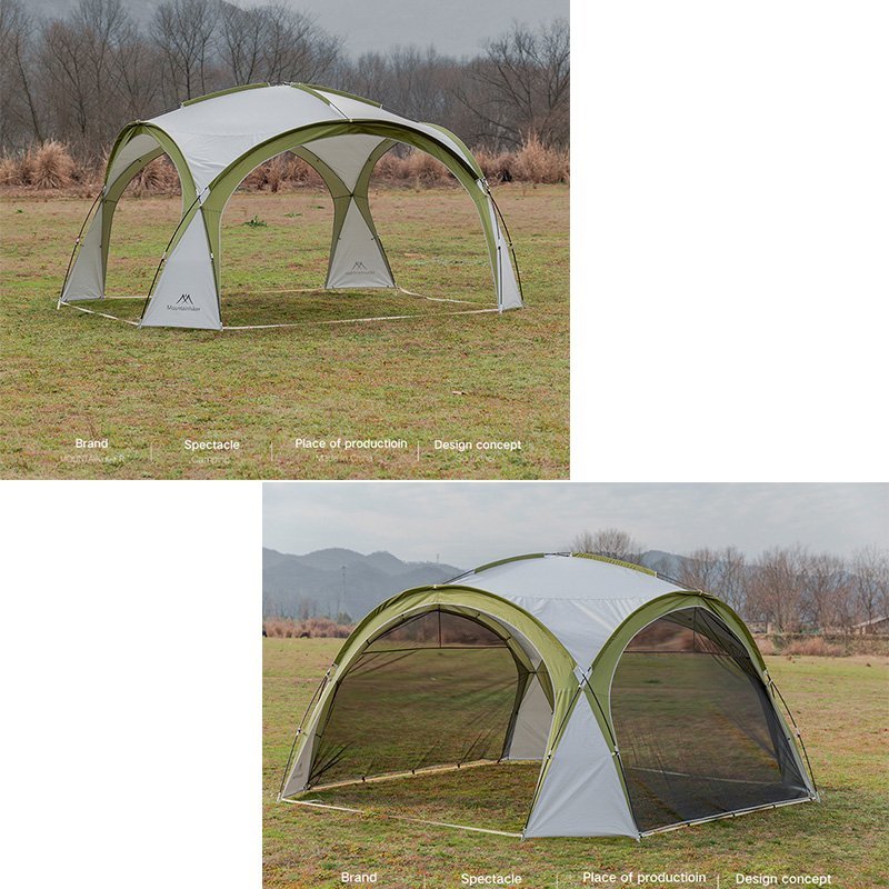 フライングクラウドカーテン タープテント シェード キャンプ