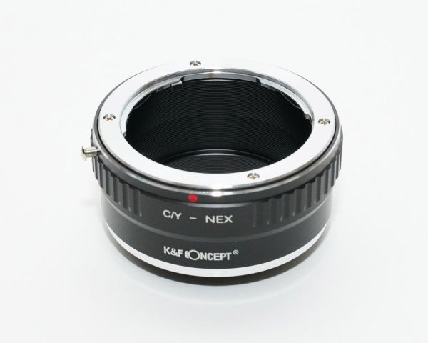 K&F コンタックス ヤシカC/Y-SONY NEX Eマウント マウントアダプター cy-nex (KFNEX)_金属製で堅剛な仕様です