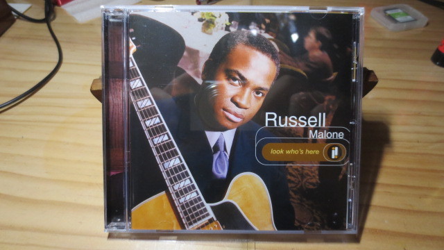 RUSSELL MALONE look who's here 検　ダイアナクラール　CD_画像1