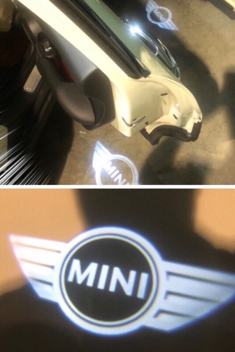MINI　ミニクーパー    ウェルカムカーテシライト 4個ドアランプ　 ミニ