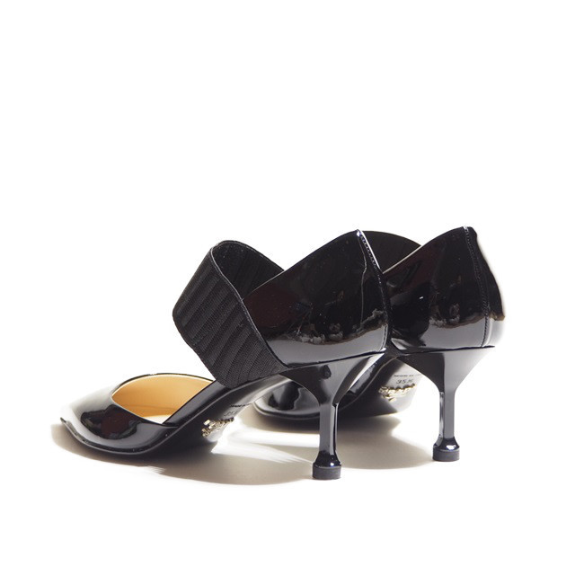 直営店に限定 エナメル ゴムストラップ プラダ○ 新品 H5856P ○PRADA