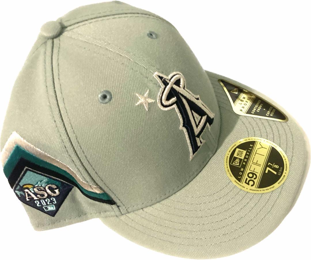 7 7/8 大谷翔平 2023年オールスター エンゼルス NEW ERA公式 キャップ 帽子 ミント 現地購入